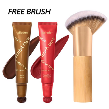 Sculpt Tape & Blush Duo – Blush and Bronzer