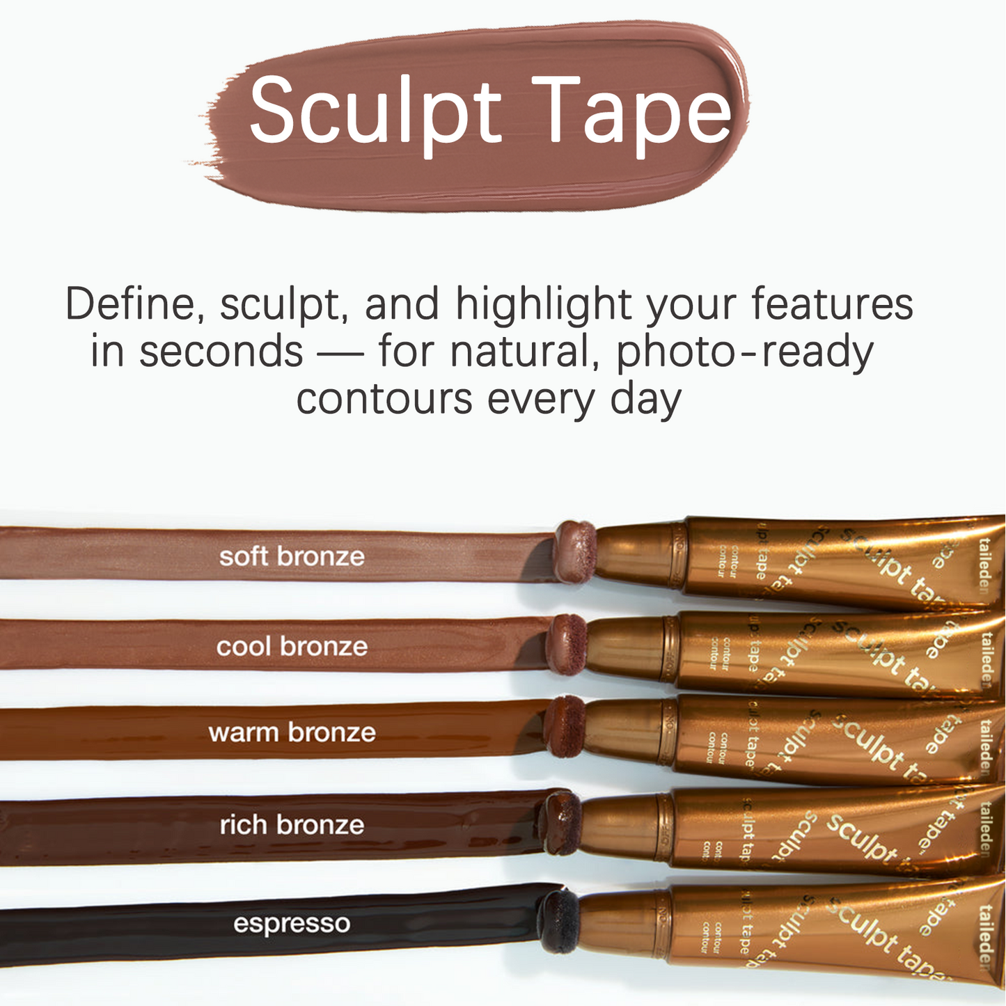 Sculpt Tape & Blush Duo – Blush and Bronzer