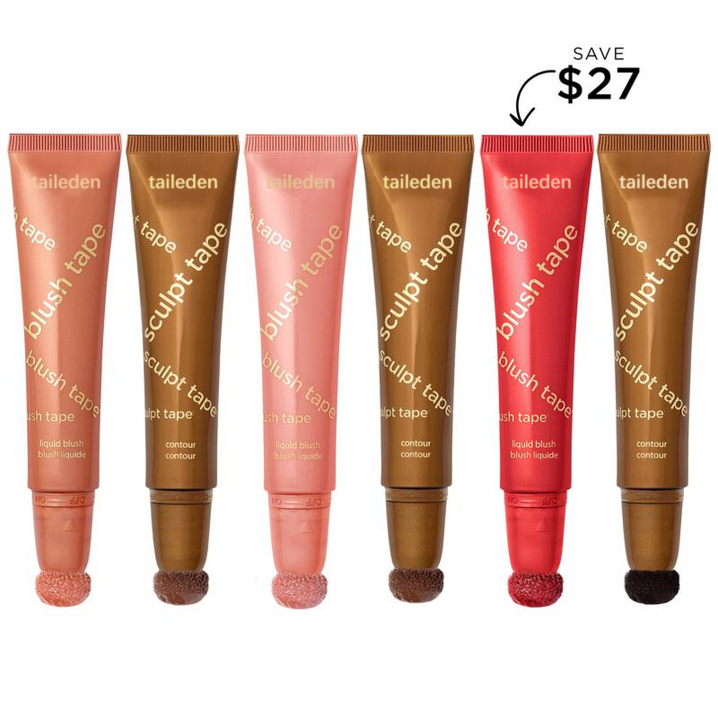 Sculpt Tape & Blush Duo – Blush and Bronzer