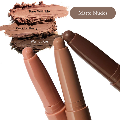 🔥🔥Sale Happening Now:70%OFF-Shadow Stix Trios – 3-in-1 Eye shadow Stick Set for Effortless Glam