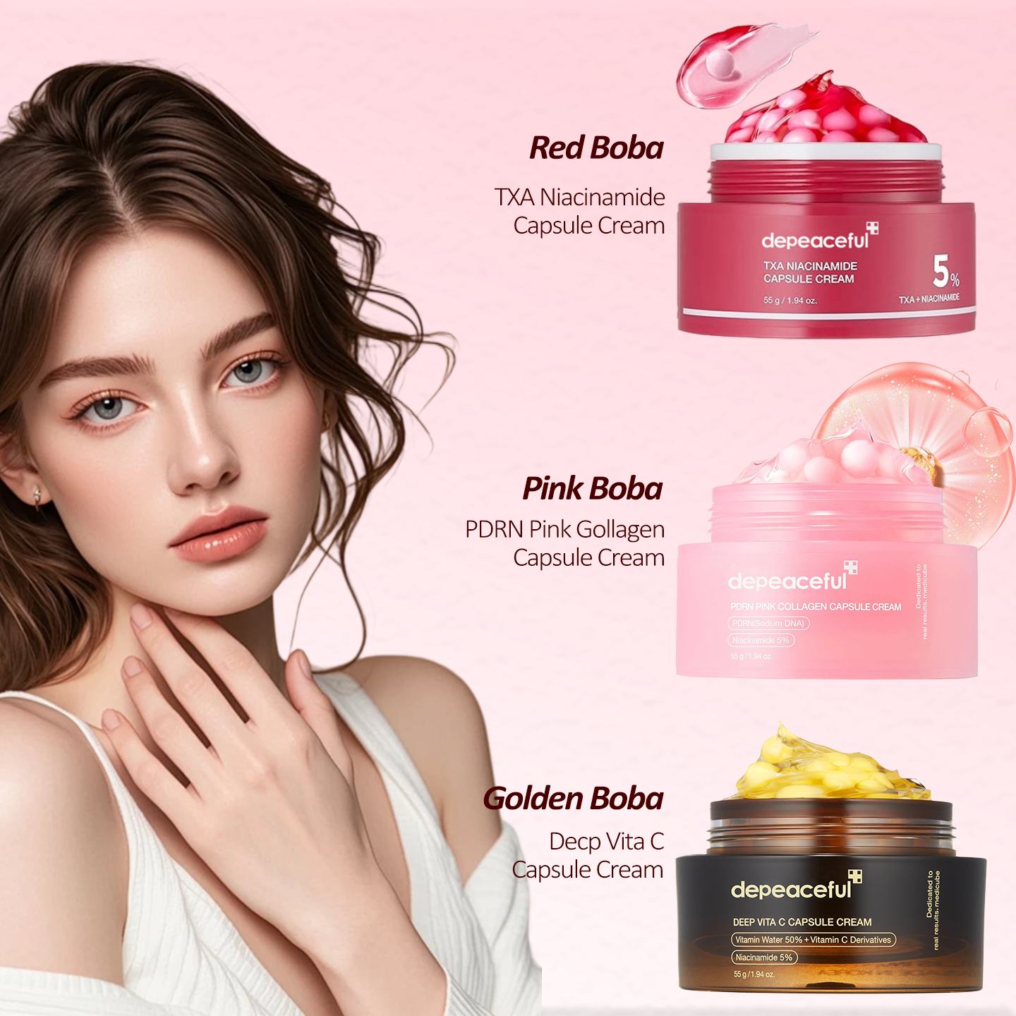 🔥🔥Sale Happening Now:70%OFF-Mix & Match Boba Cream Set